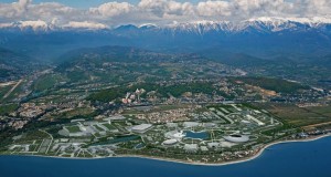 The resort city of sochi